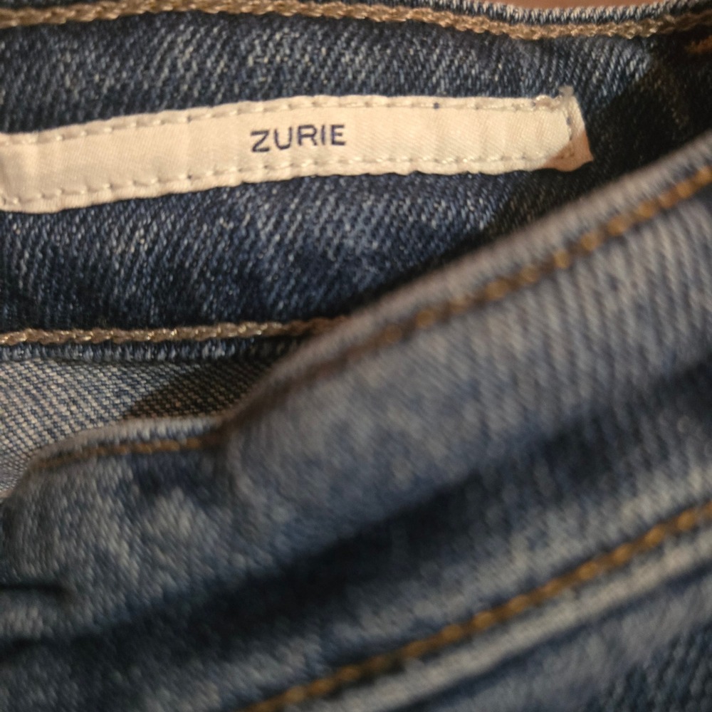 Citizens of Humanity Zurie High Rise Straight Leg Jeans Blue 2170-1549 Size 27 - Picture 7 of 8
